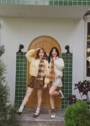 D02 Puffy Pop Down Coat